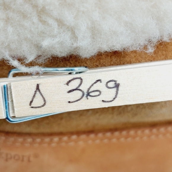 Rockport Tan Brown Leather Fold Over Fur Trim Ankle Boots D369 - Picture 13 of 13